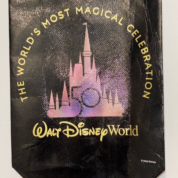 2022 Disney Black and Purple Mickey Halloween Totes x2 - Picture 3 of 3